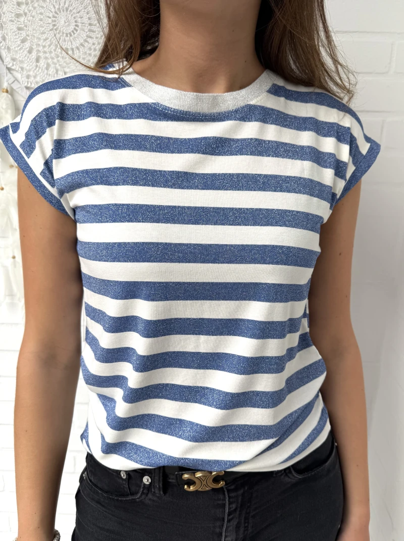 Shirt-Stripe Lurex
