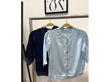 Blouson-Bluse
