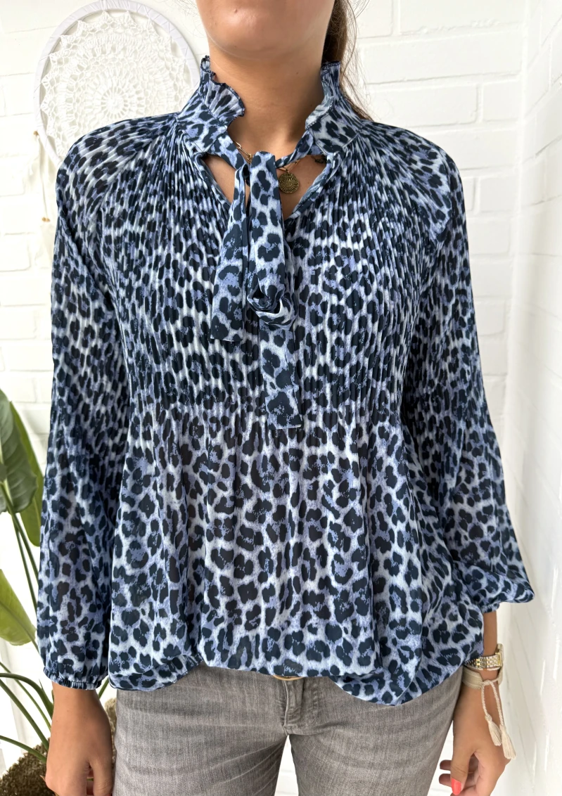 Bluse-Plisee