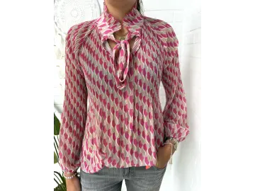 Bluse-Plisee