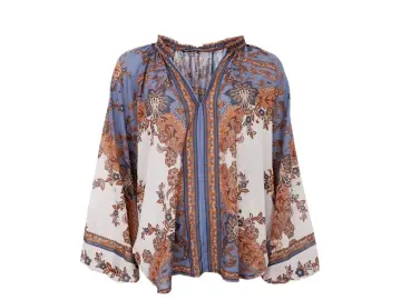 Bluse-Indigo