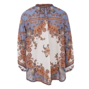 Bluse-Indigo