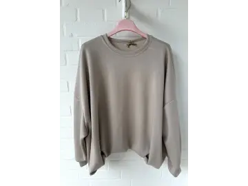 Sweatshirt-Raffung