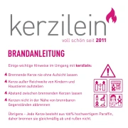 Kerze mit Glas-Mädelsabend