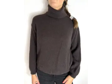 Pullover-Peru Rollkragen