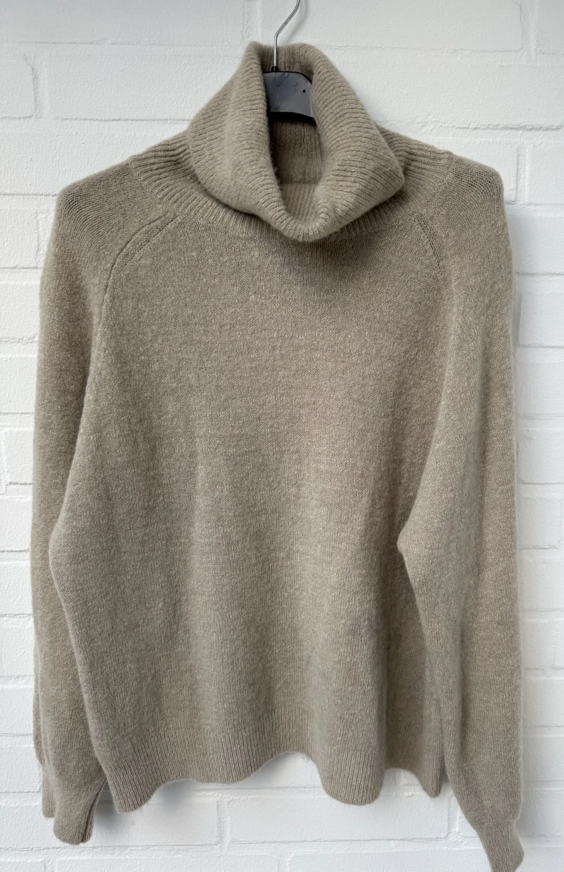 Pullover-Peru Rollkragen