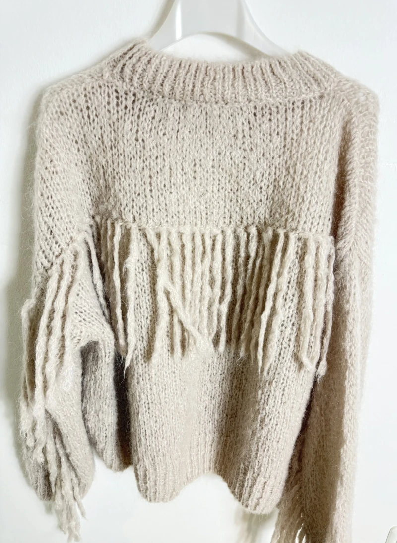 Pullover-Fransen