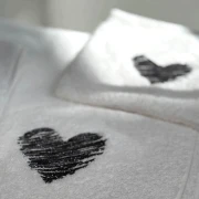 Handtuch-Herz