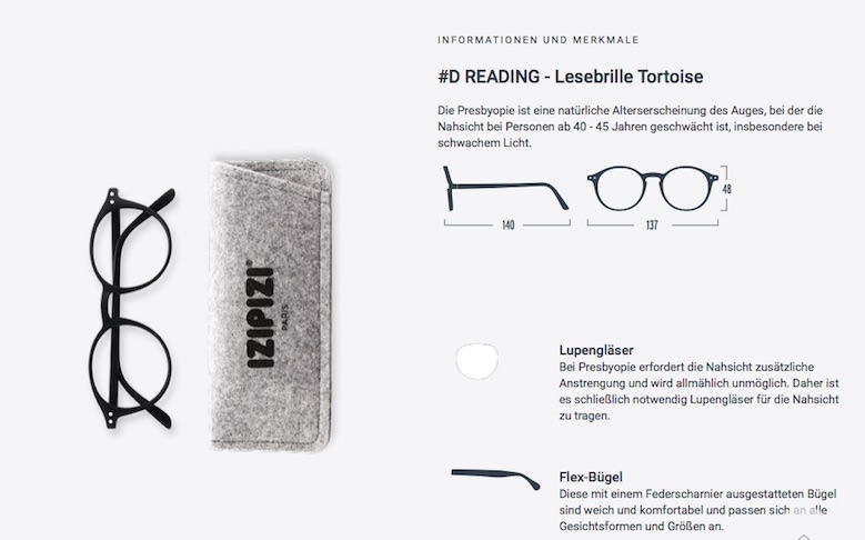 IZIPIZI Brille-#D Tortoise