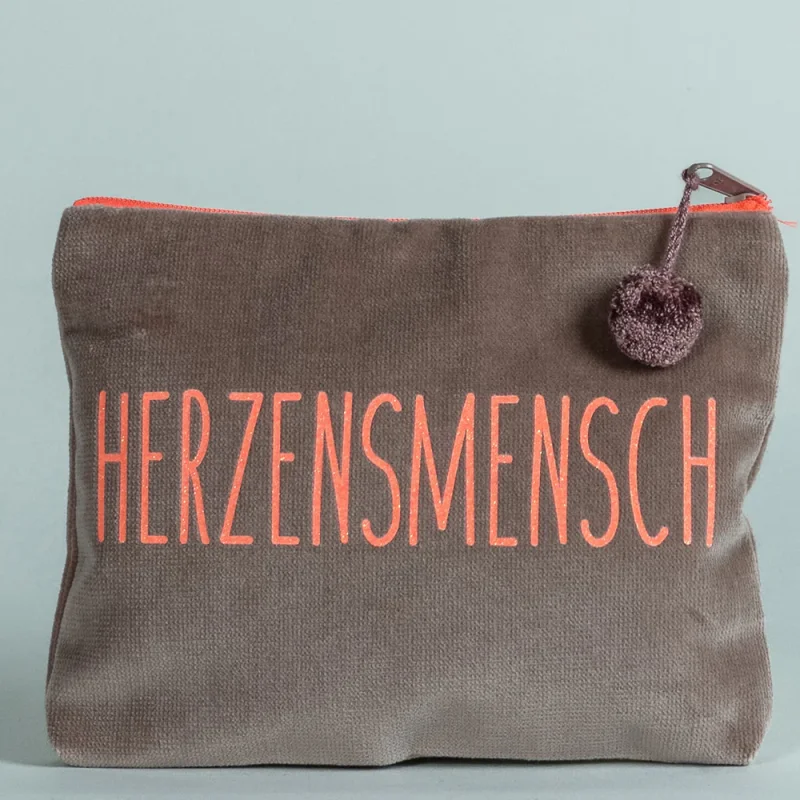 Make-up bag-Herzensmensch