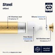 Dopper-490ml Doppel Steel