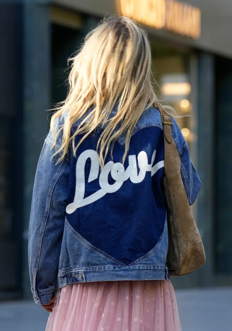 Jeansjacke-Love