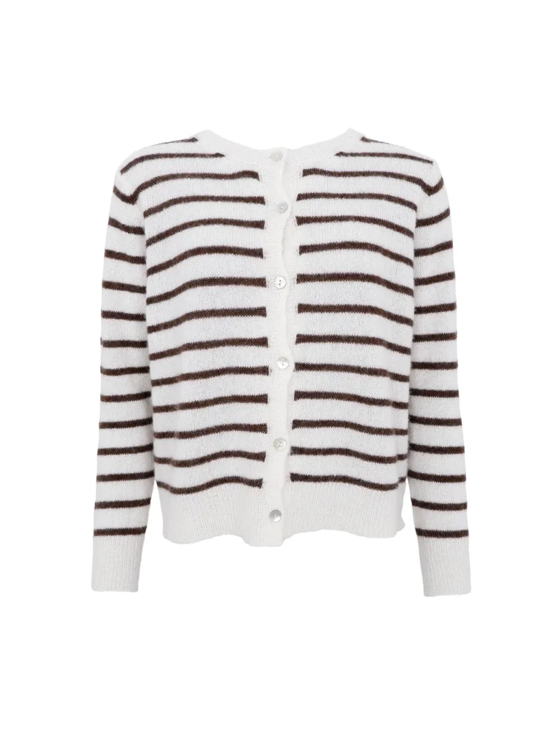 Cardigan-Dell Stripe