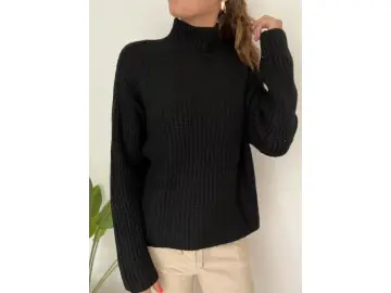 Pullover-Stehkragen