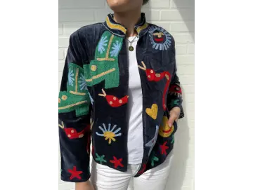 Blazer-Samt