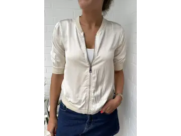 Blouson-Bluse