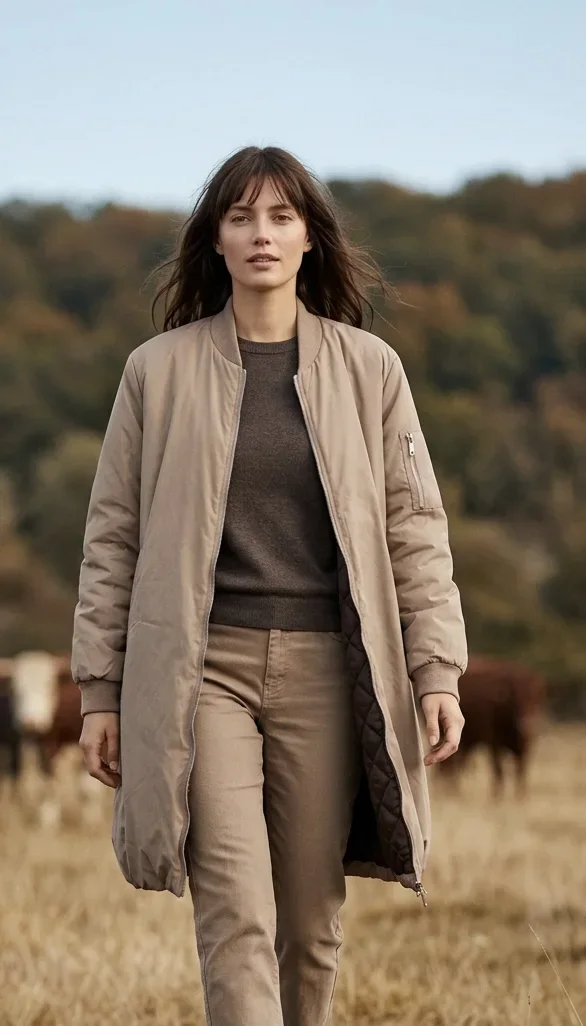 Blouson-Long Bomber ST