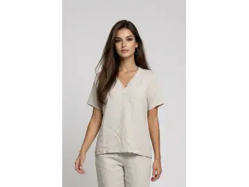 Bluse-Leinen
