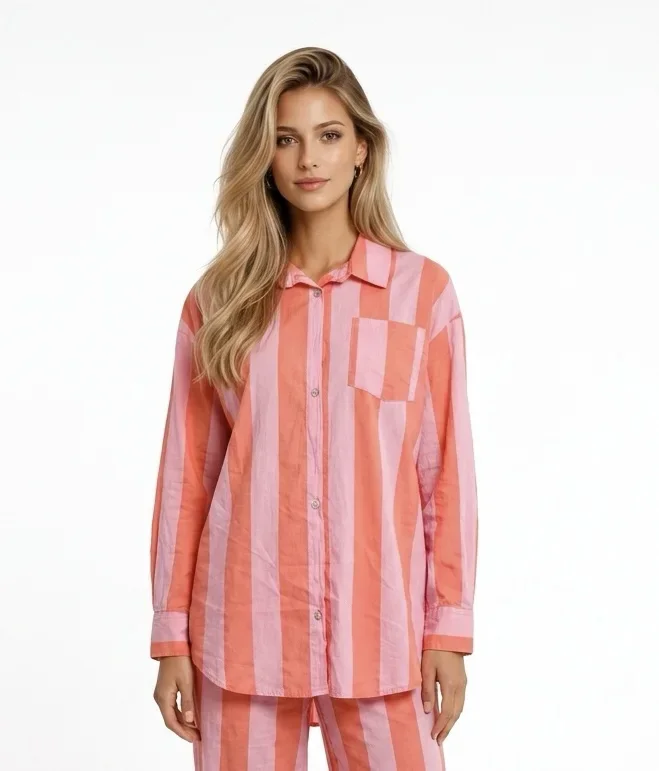 Bluse-Stripe