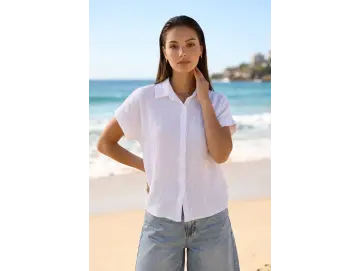 Bluse-Musselin