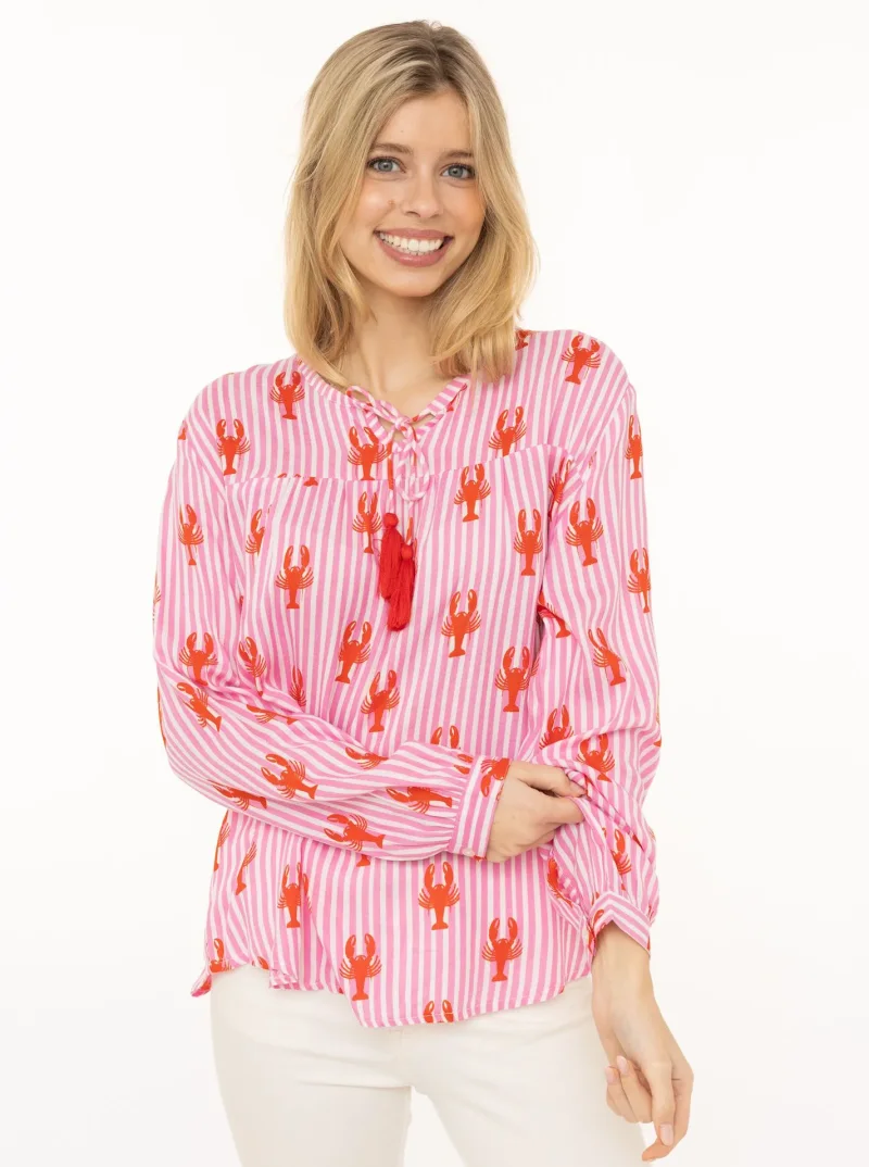 Bluse-Lobster