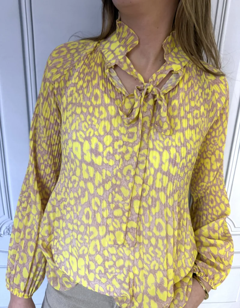 Bluse-Plisee