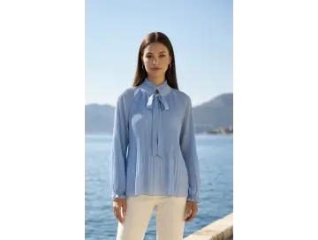 Bluse-Plissee