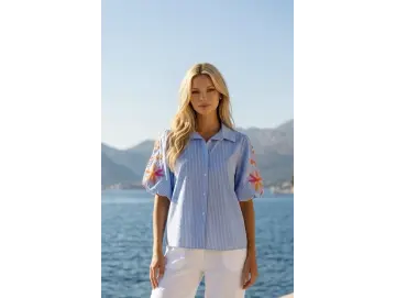 Bluse-Positano stripe