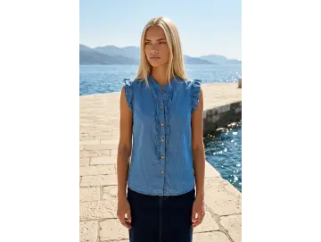 Bluse-Tencel