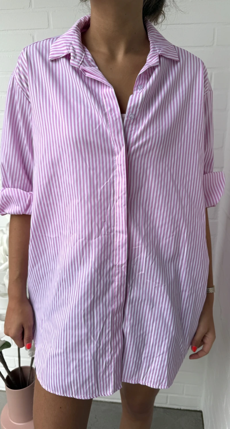 Blusenkleid-Stripe
