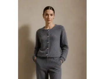 Cardigan-Kid Mohair 5-Knopf
