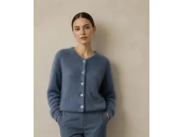Cardigan-Kid Mohair 5-Knopf
