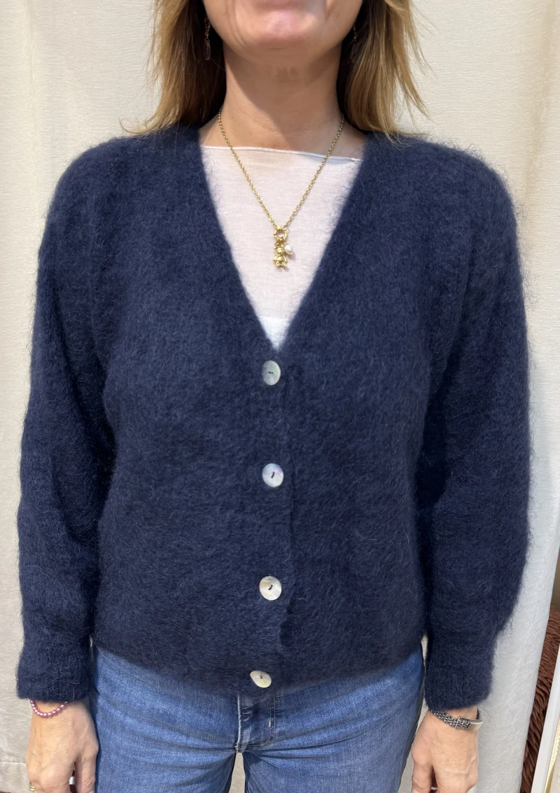 Cardigan-Kid Mohair