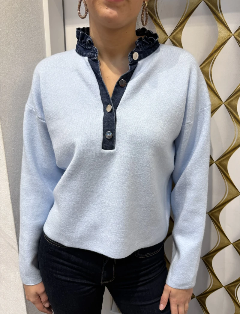 Pullover-Rüche Pullover-Rüche