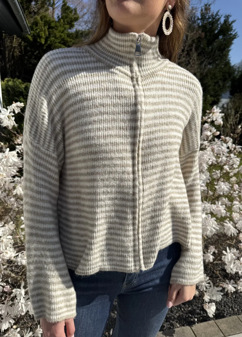 Cardigan-Stripe