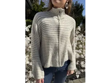Cardigan-Stripe