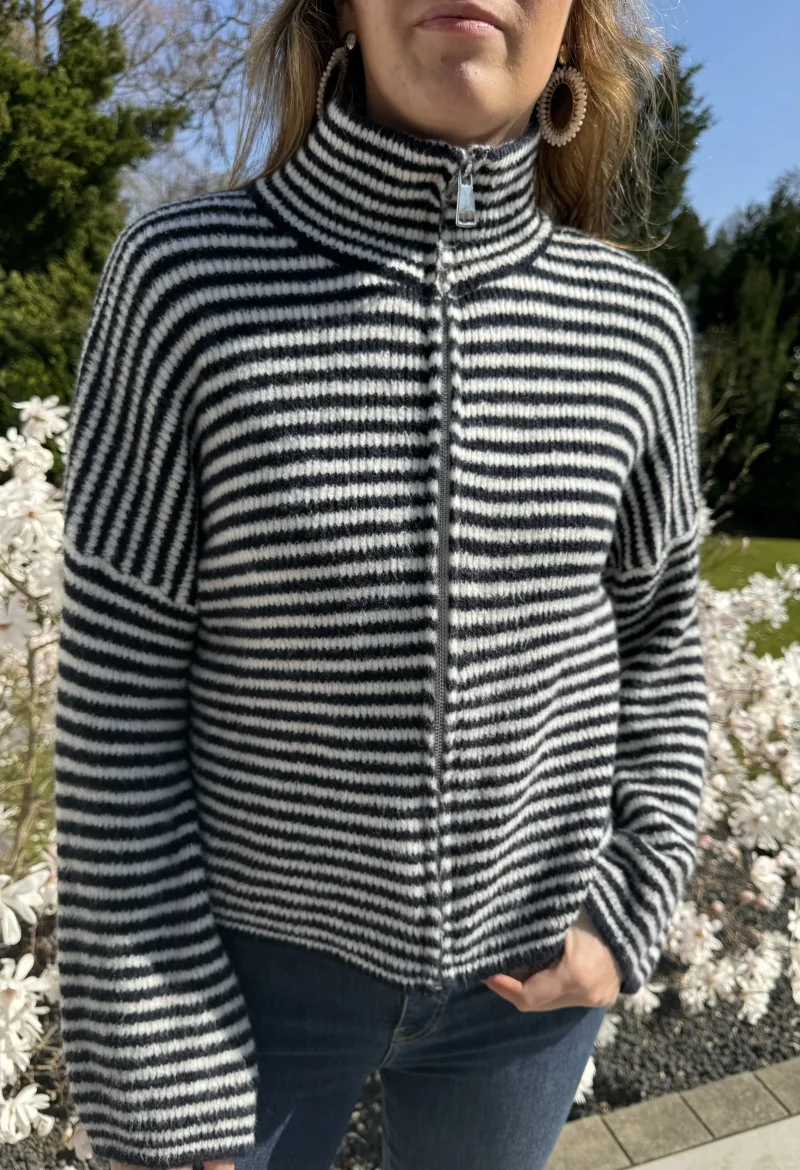 Cardigan-Stripe