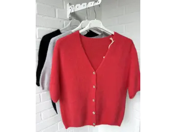 Cardigan-V-Classic halbarm