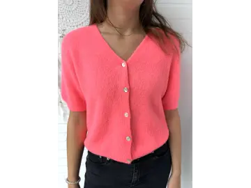 Cardigan-V-Classic halbarm