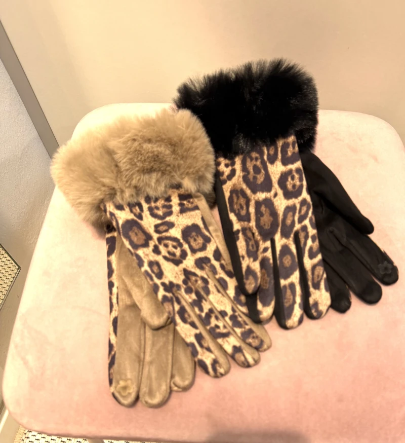 Handschuhe-Leo Plüsch Handschuhe-Leo Plüsch