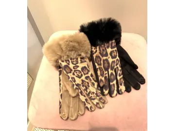 Handschuhe-Leo Plüsch