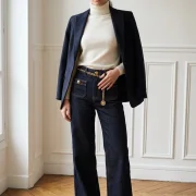 Jeans-Details Kette