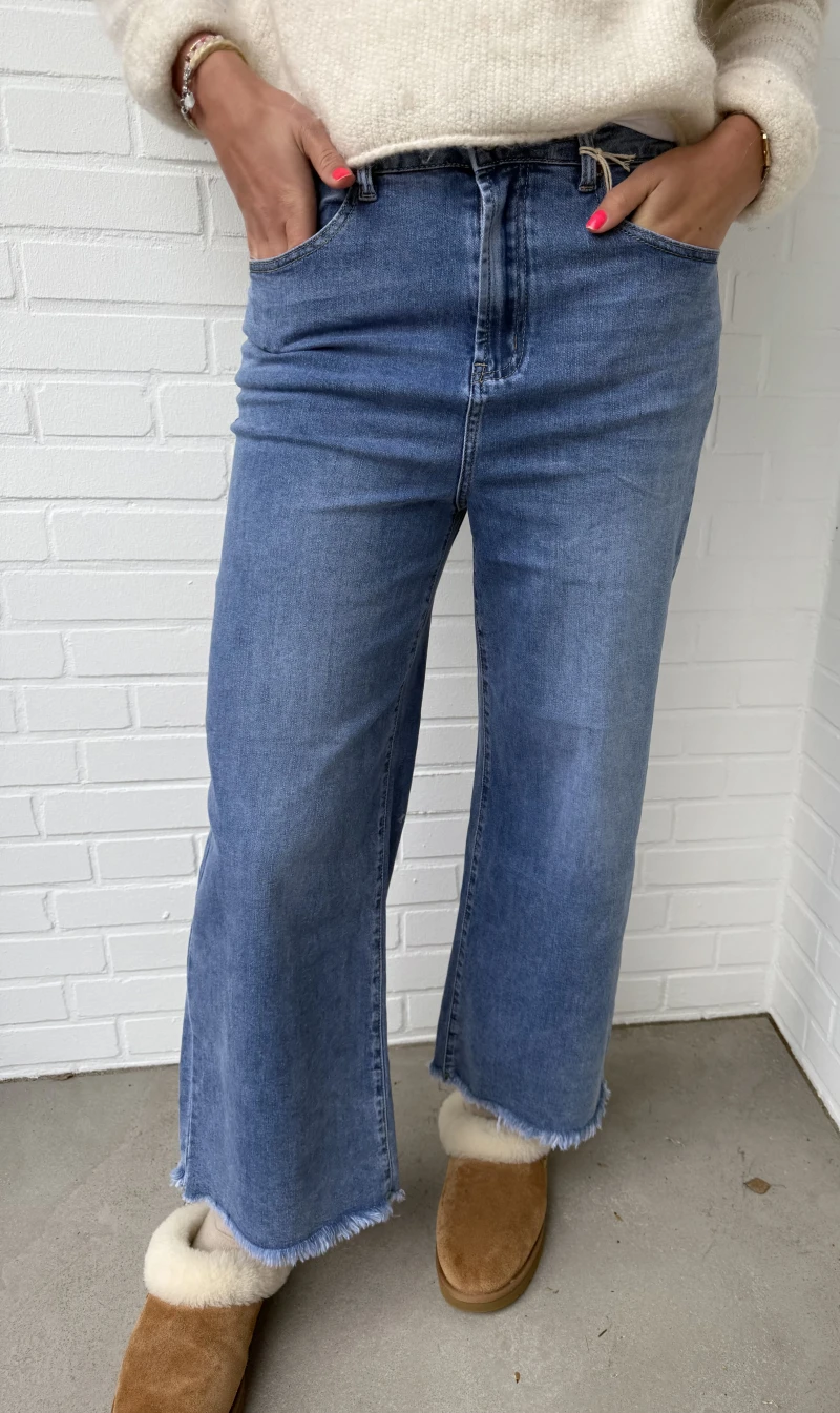 Jeans-Fransen