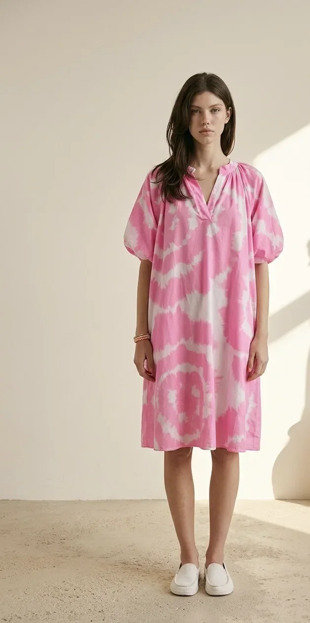 Kleid-Batik