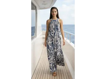 Kleid-Diva Long neck