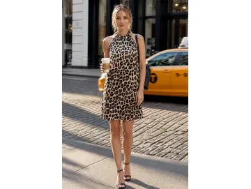 Kleid-Diva Short neck