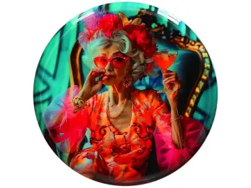 Plates-Lady