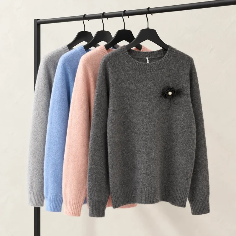 Pullover-Brosche