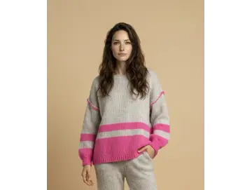 Pullover-Stripe