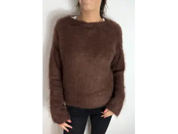Pullover-Kid Mohair Rund